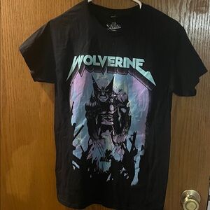Marvel Black Wolverine Short Sleeve Tee